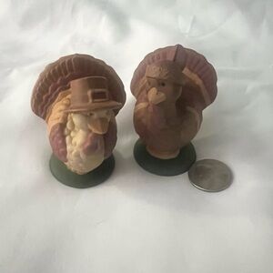 Thanksgiving Turkey Figurines